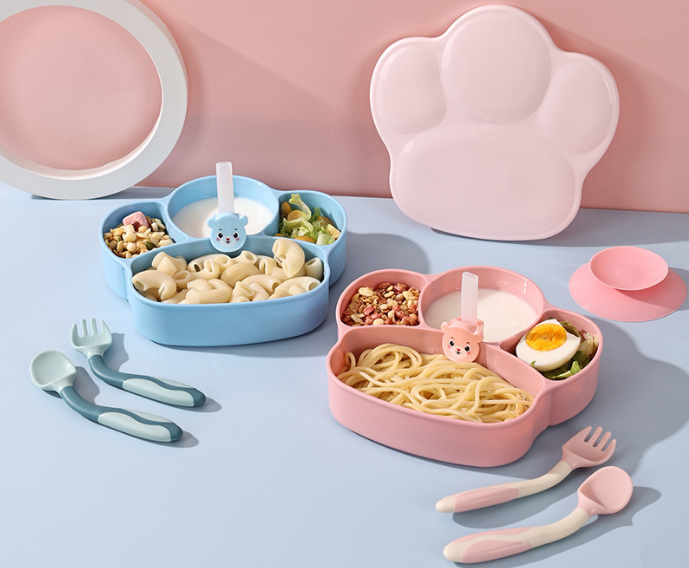 silicone baby feeding supplies tableware